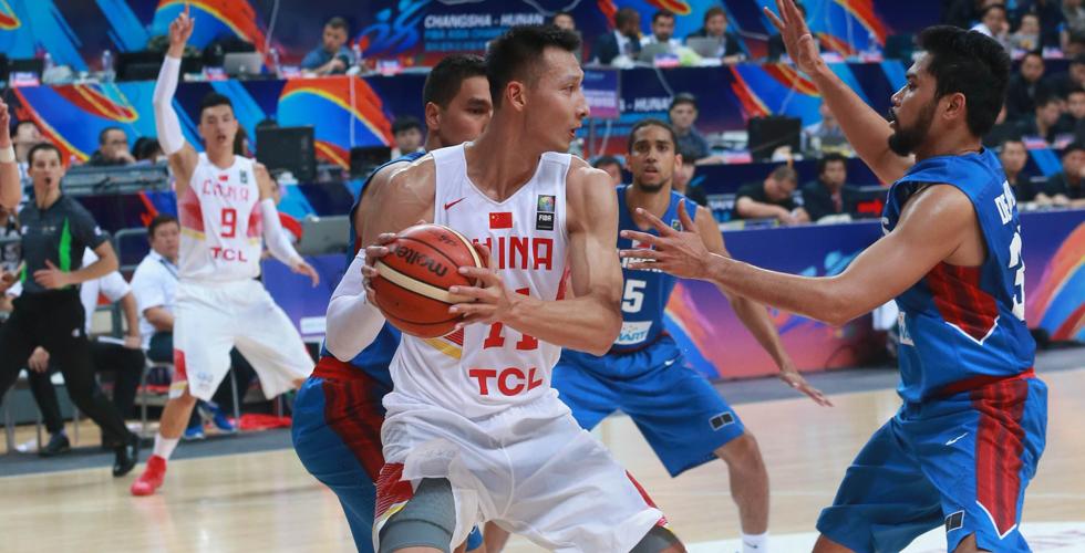 亚洲男篮锦标赛决赛中国对菲律宾