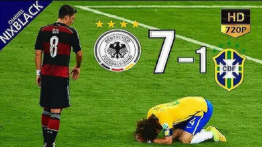 巴西世界杯半决赛巴西vs德国
